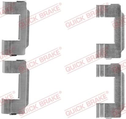Accessory Kit, disc brake pad 109-1646