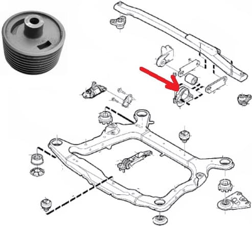 Mounting engine 00747776