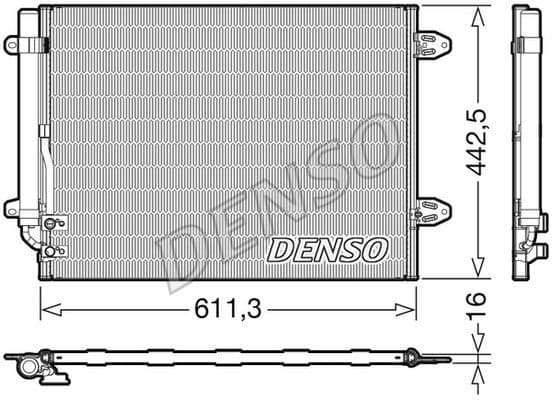 Condenser, air conditioning DCN32013