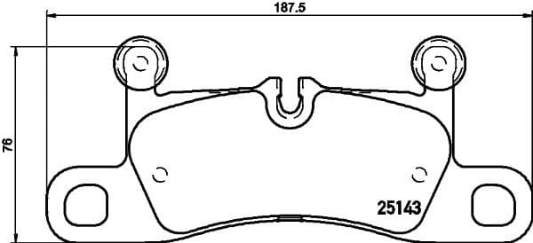 Brake Pad Set, disc brake PRIME LINE P65042