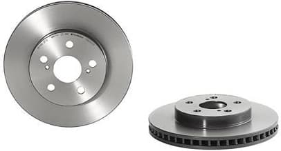 Brake discs kit front (2pcs), Top Quality 09.D510.11 - image 2