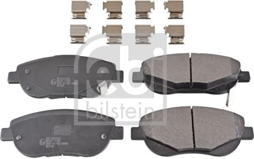 Brake Pad Set, disc brake 116371