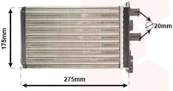 Heat Exchanger, interior heating 58006239