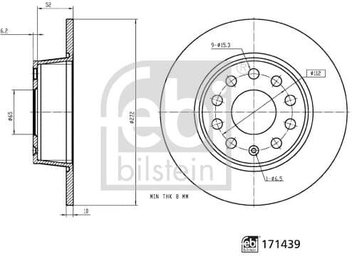 Brake Disc 171439