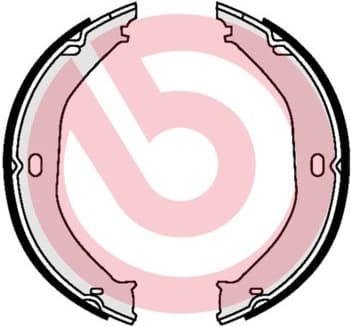 Brake Shoe Set, parking brake ESSENTIAL LINE S37505