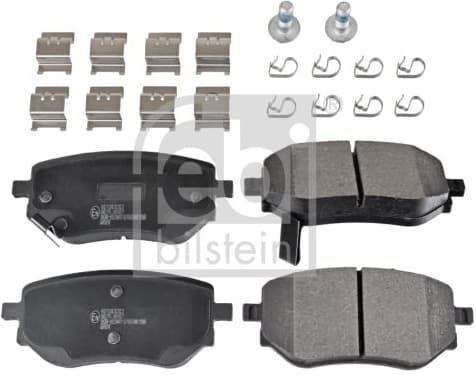 Brake Pad Set, disc brake 16981