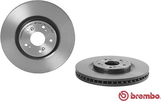 Brake Disc PRIME LINE - UV Coated 09.B269.11 - image 2