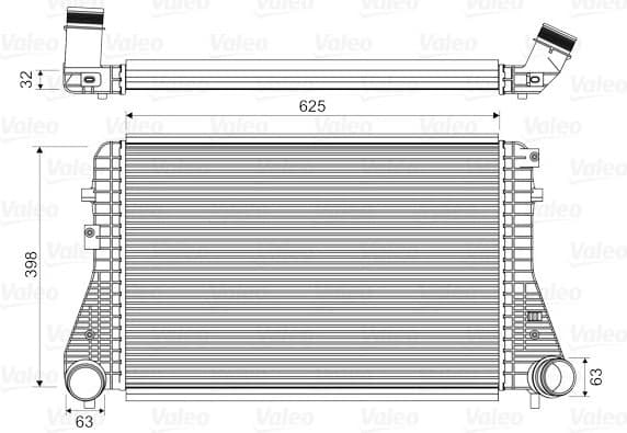Charge Air Cooler 818674
