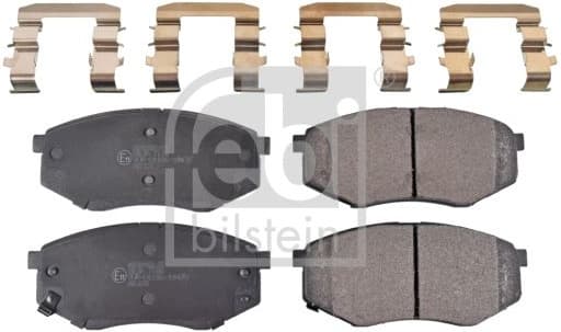 Brake Pad Set, disc brake 116295