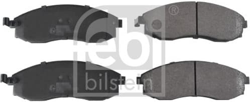 Brake Pad Set, disc brake 116322