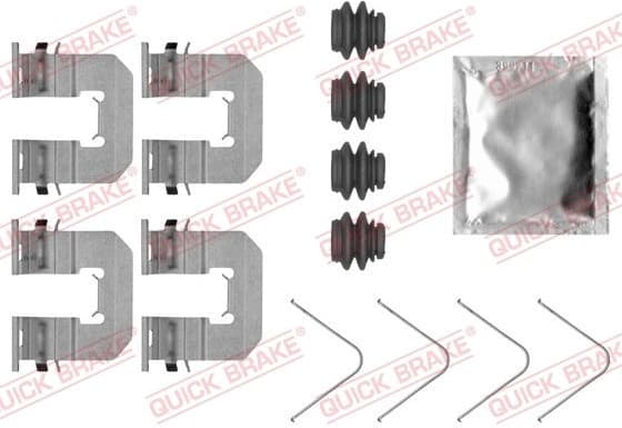 Accessory Kit, disc brake pad 109-0068