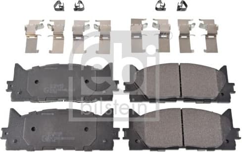 Brake Pad Set, disc brake 170789