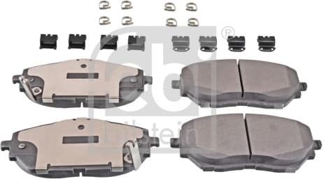 Brake Pad Set, disc brake 116400