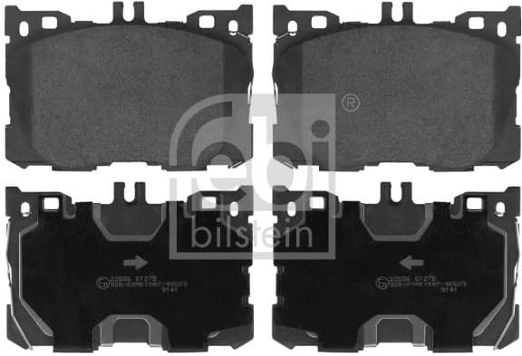 Brake Pad Set, disc brake 116428