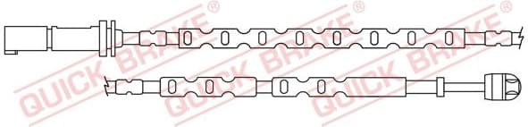 Brake pad wear indicator WS0402A