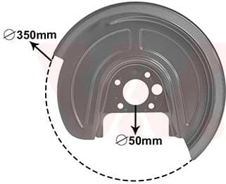 Splash Guard, brake disc 5892373