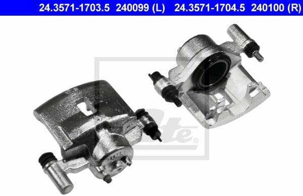 Brake Caliper 24.3571-1703.5