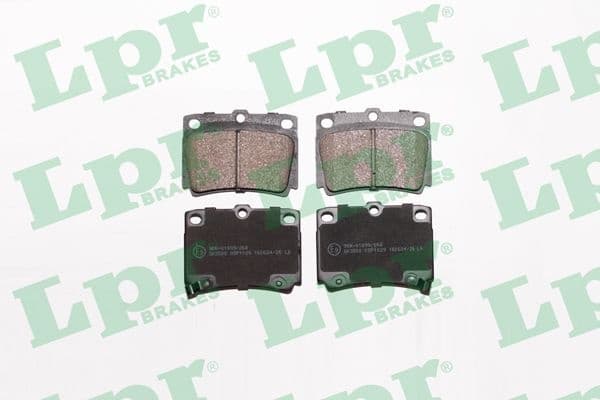 Brake Pad Set, disc brake 05P1029