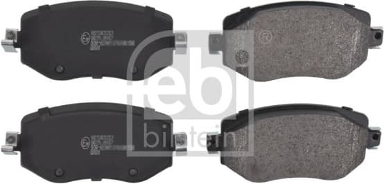 Brake Pad Set, disc brake 116245