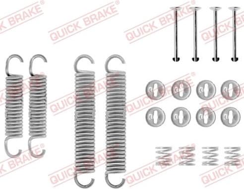 Accessory Kit, brake shoes 105-0601