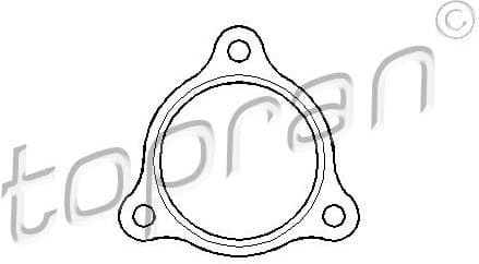 Gasket, exhaust pipe 108 181