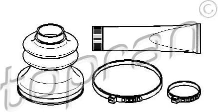 Bellow Kit, drive shaft 721 151