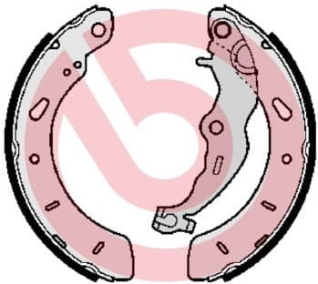 Brake Shoe Set ESSENTIAL LINE S24551