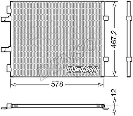 Condenser, air conditioning DCN20042