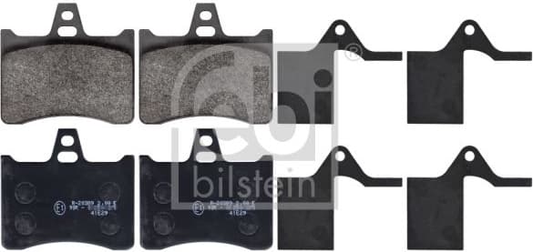 Brake Pad Set, disc brake 116035