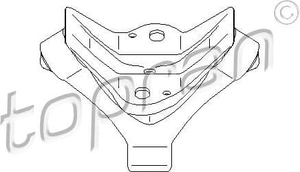 Mount, exhaust system 108 731