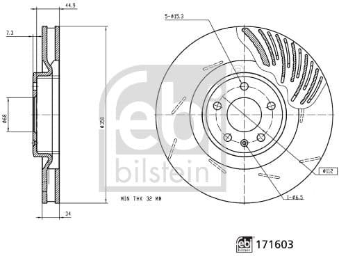Brake Disc 171603