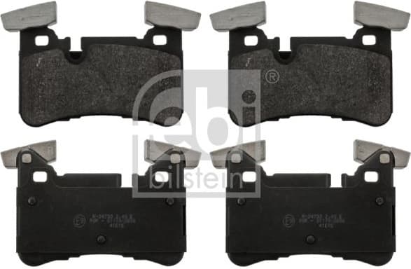 Brake Pad Set, disc brake 116132