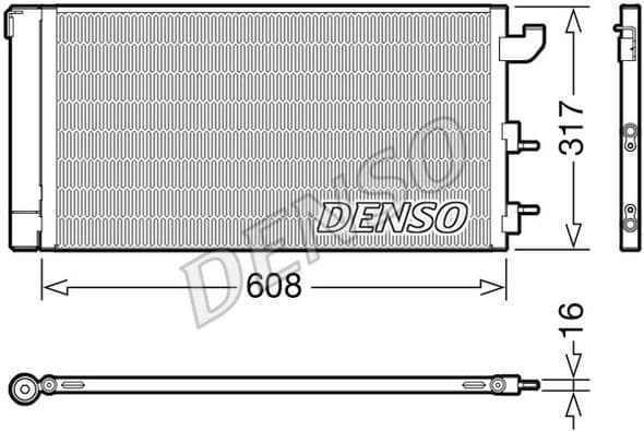 Condenser, air conditioning DCN09144