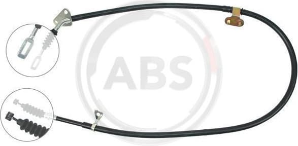 Cable Pull, parking brake K11118