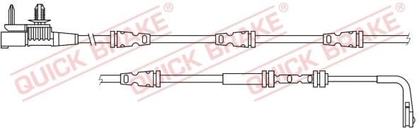 Brake pad wear indicator WS0432A