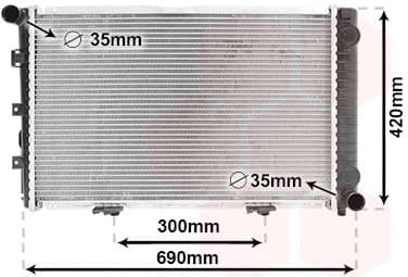 Radiator, engine cooling 30002211
