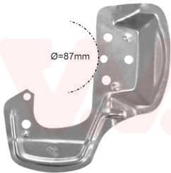 Splash Guard, brake disc 3776371