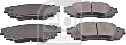 Brake Pad Set, disc brake 116417
