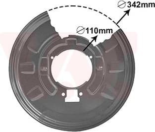 Splash Guard, brake disc 0649373