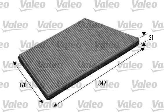 Filter, cabin air VALEO PROTECT 698749