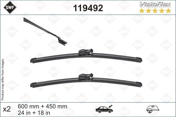 Wiper Blade DAS ORIGINAL SET 119492