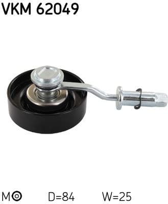 Belt Tensioner, V-ribbed belt VKM62049