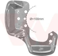 Splash Guard, brake disc 3778372