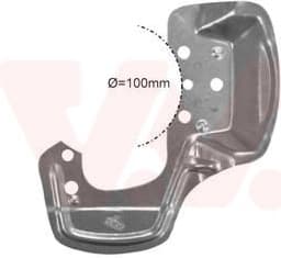 Splash Guard, brake disc 3778371