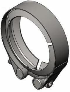 Clamping Piece, exhaust system 80411 - image 2