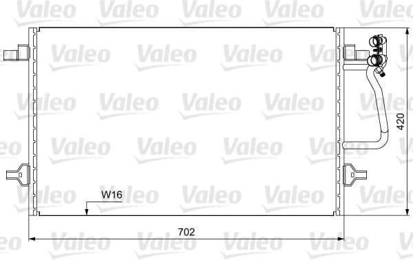 Condenser, air conditioning 814030