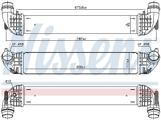 Charge Air Cooler ** FIRST FIT ** 96140