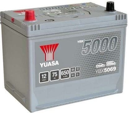 Starter Battery YBX5000 Silver High Performance SMF Batteries YBX5069