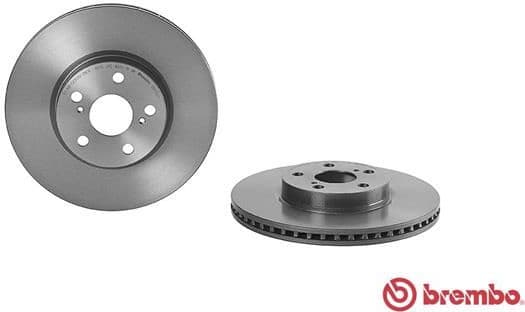Brake Disc PRIME LINE - UV Coated 09.A535.21