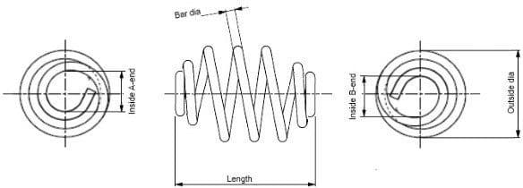 Suspension Spring MONROE SPRINGS SN2929